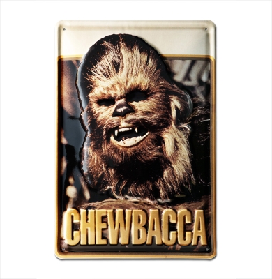 Star Wars Chewbacca - Tin Plate